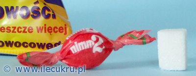 Cukierki Nimm2 - Żujki, ile mają cukru